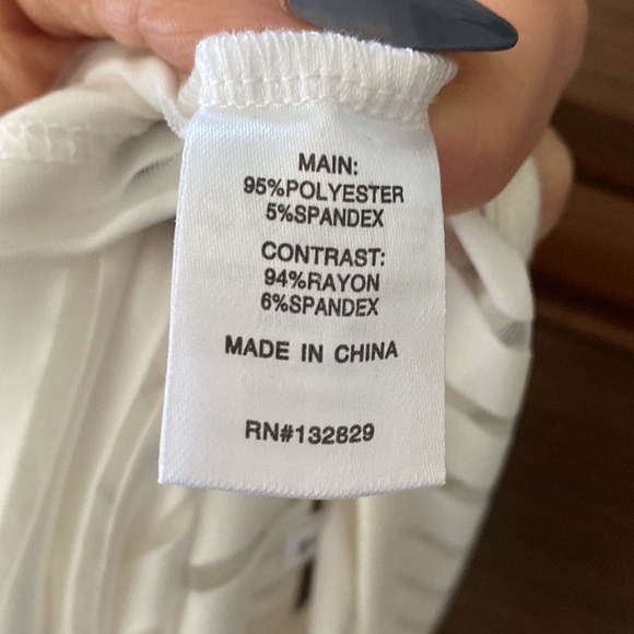 White Superdown Sheer Coverup - Picture 9 of 10